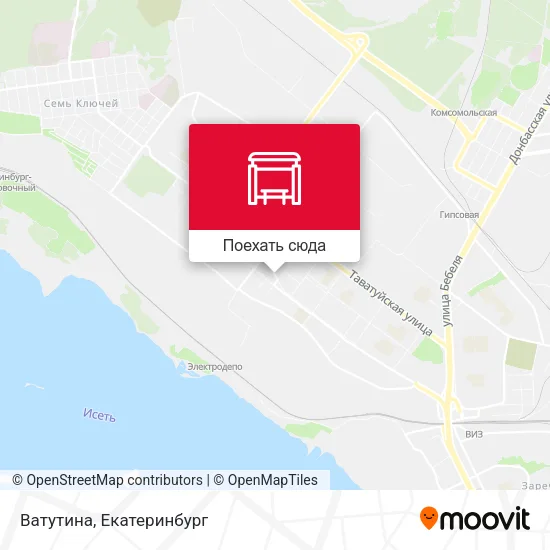 Карта Ватутина