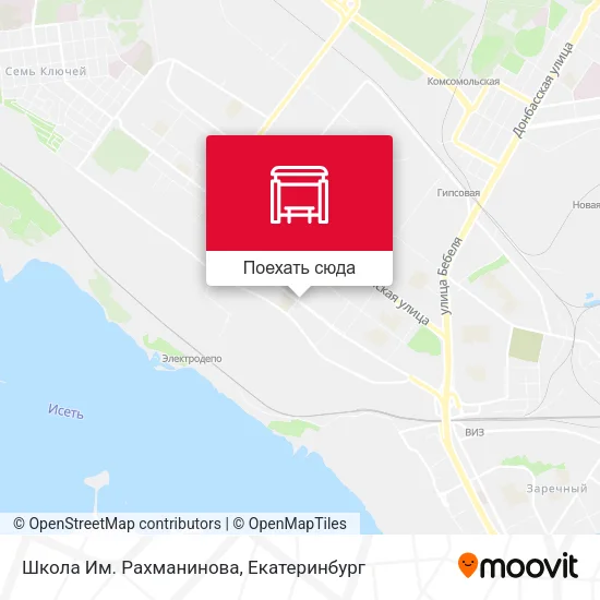 Карта Школа Им. Рахманинова