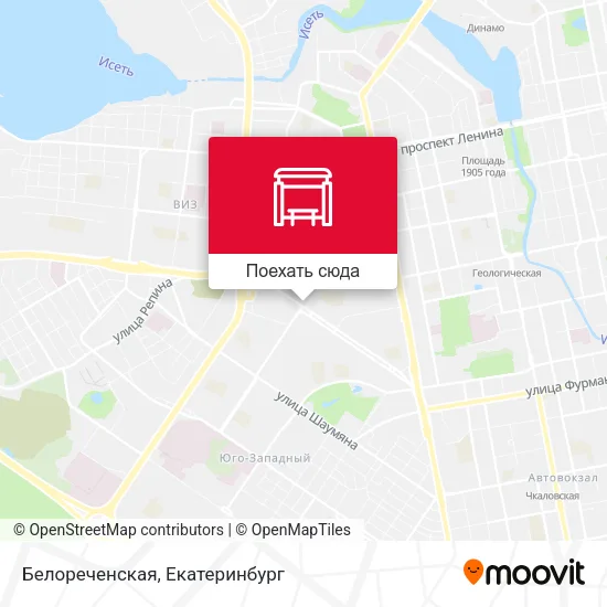 Карта Белореченская
