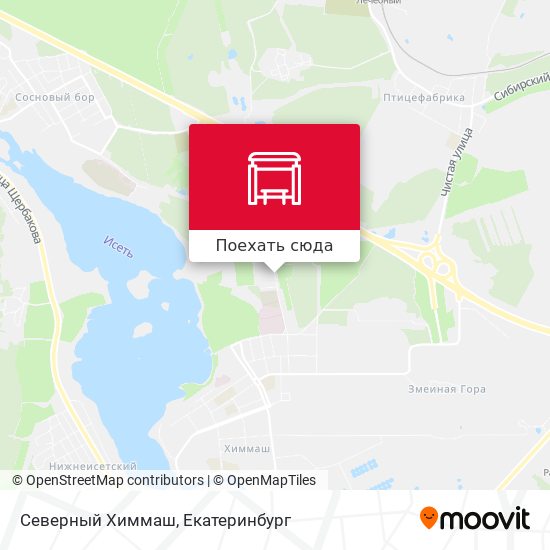 Карта Северный Химмаш