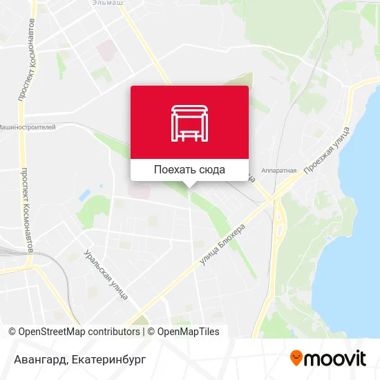 Карта Авангард