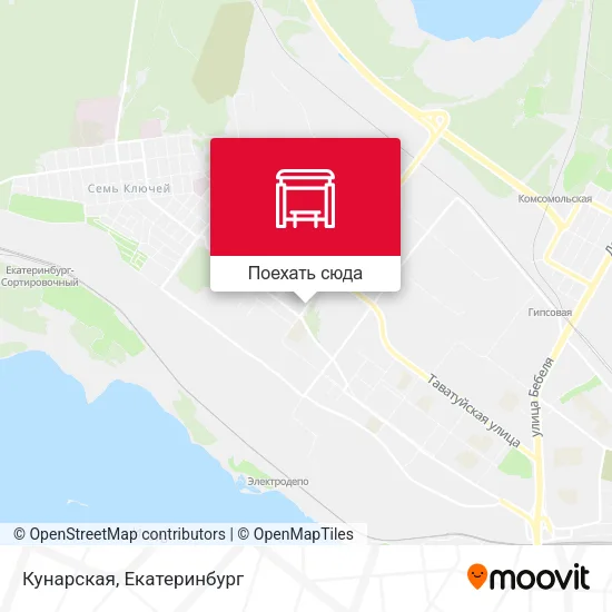 Карта Кунарская