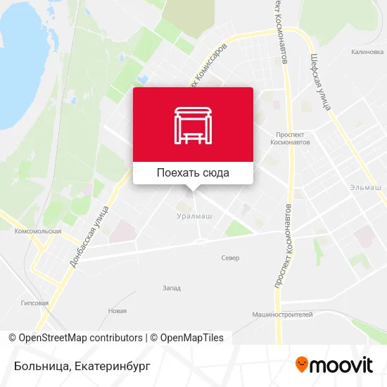 Карта Больница