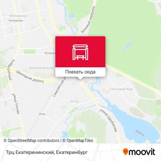 Карта Трц Екатерининский