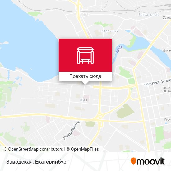 Карта Заводская