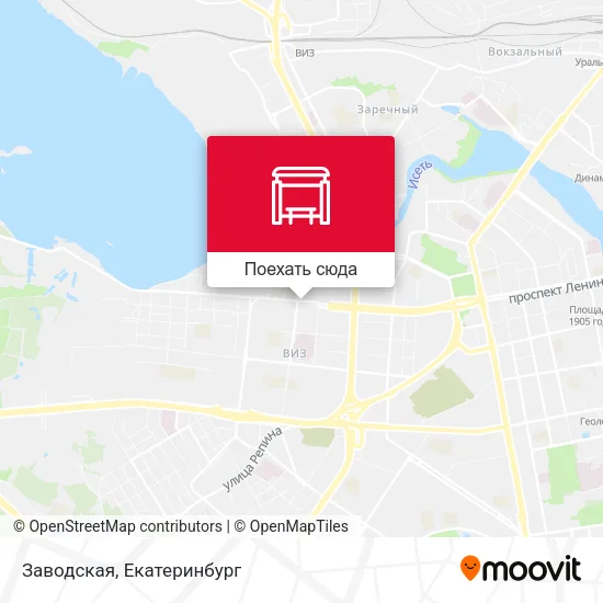 Карта Заводская