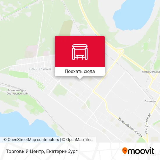 Карта Торговый Центр