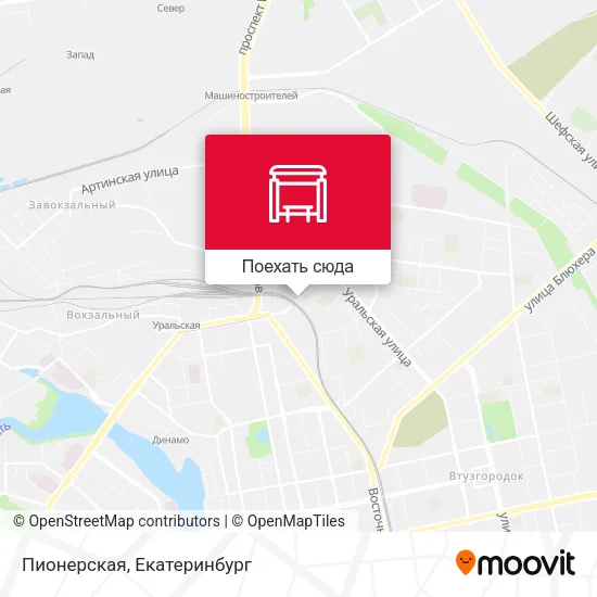 Карта Пионерская