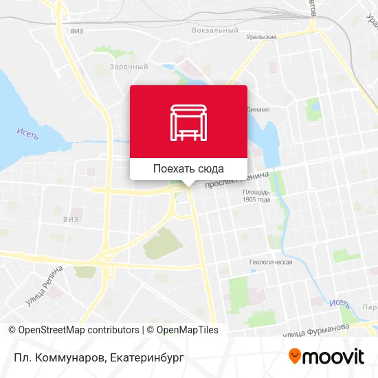 Карта Пл. Коммунаров