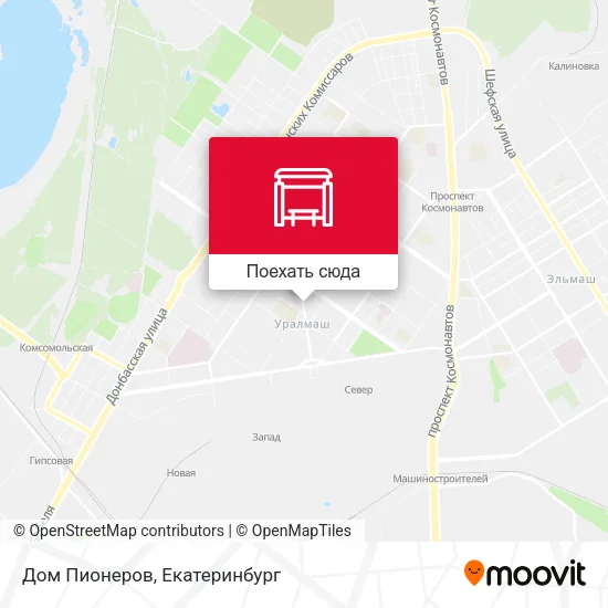 Карта Дом Пионеров
