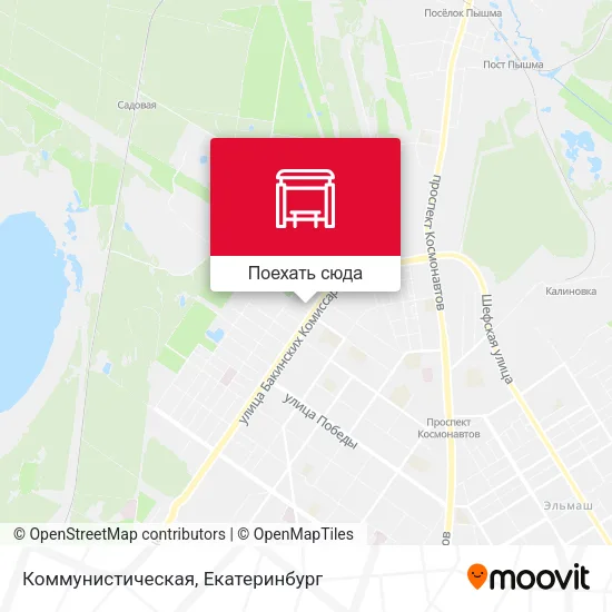 Карта Коммунистическая