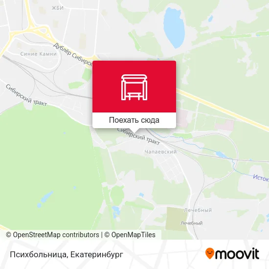 Карта Психбольница