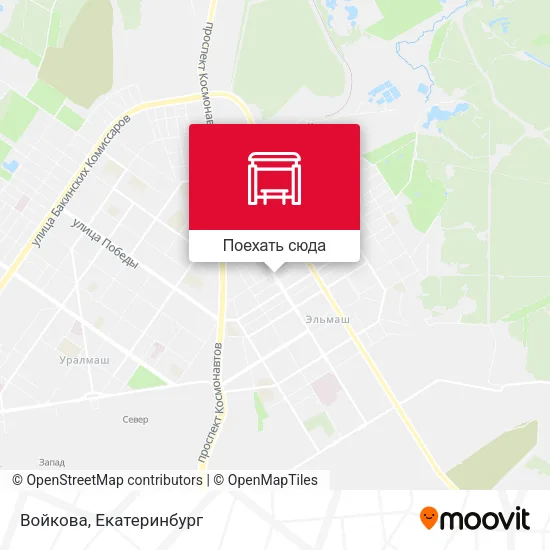 Карта Войкова