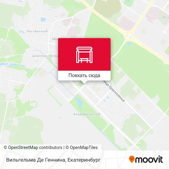 Карта Вильгельма Де Геннина