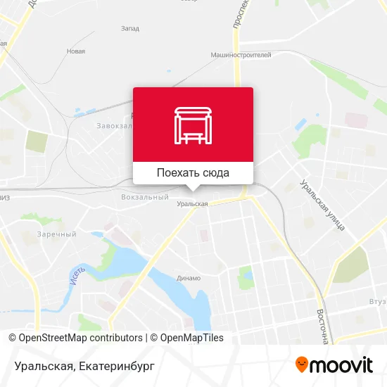 Карта Уральская