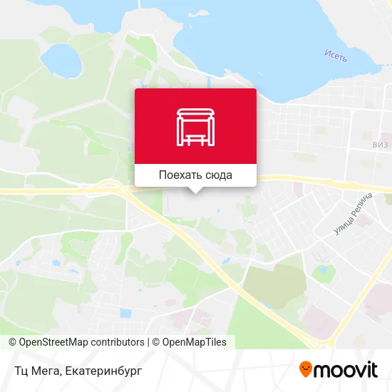 Карта Тц Мега