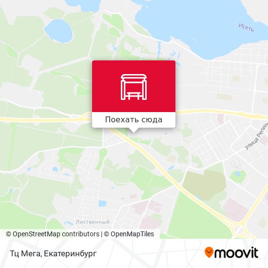 Карта Тц Мега