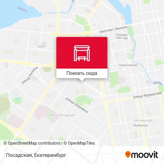 Карта Посадская