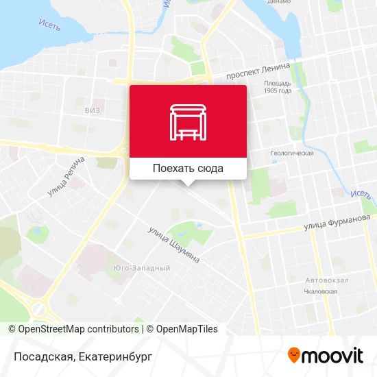 Карта Посадская