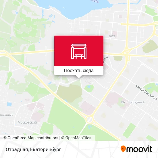 Карта Отрадная
