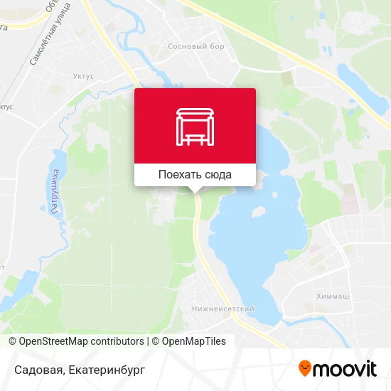 Карта Садовая