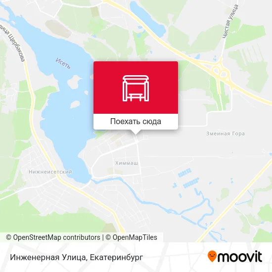 Карта Инженерная Улица