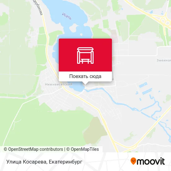 Карта Улица Косарева