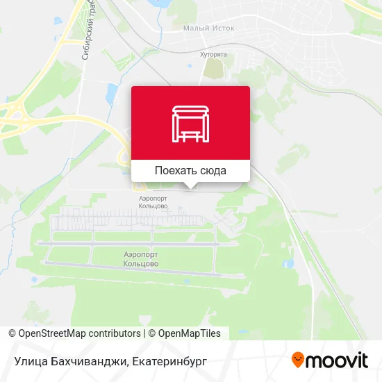 Карта Улица Бахчиванджи