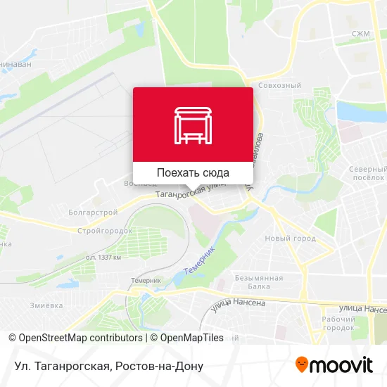 Карта Ул. Таганрогская