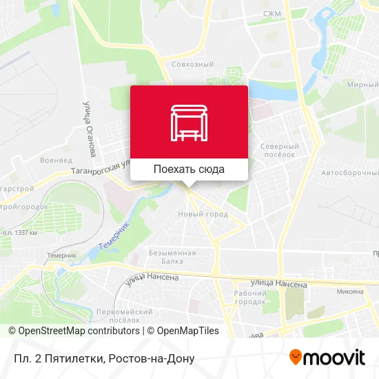 Карта Пл. 2 Пятилетки