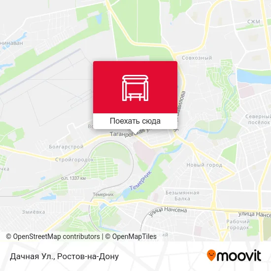 Карта Дачная Ул.
