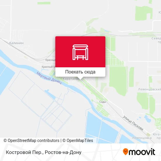 Карта Костровой Пер.