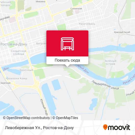 Карта Левобережная Ул.