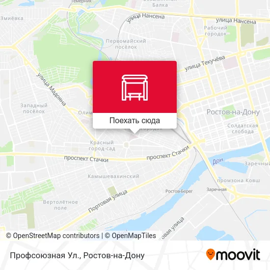 Карта Профсоюзная Ул.