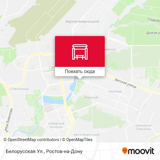 Карта Белорусская Ул.
