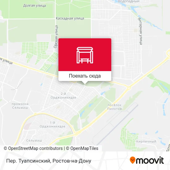 Карта Пер. Туапсинский