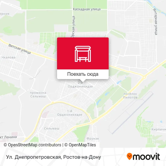 Карта Ул. Днепропетровская