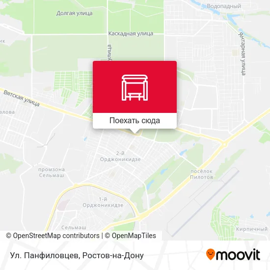 Карта Ул. Панфиловцев