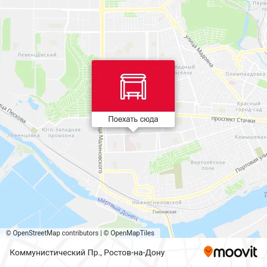Карта Коммунистический Пр.