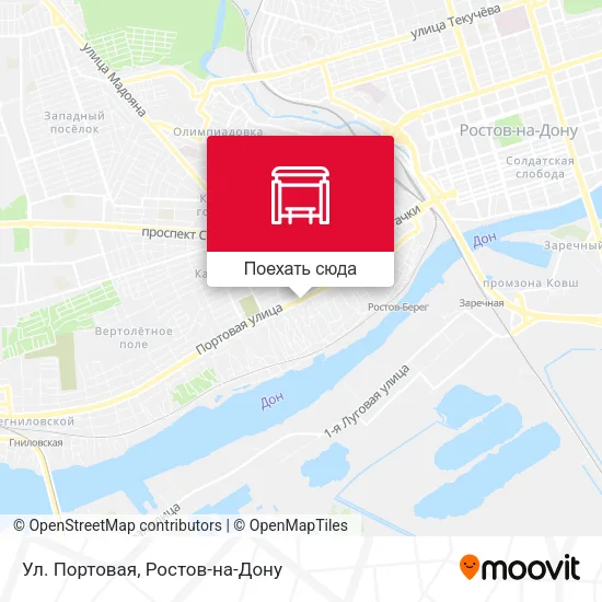 Карта Ул. Портовая