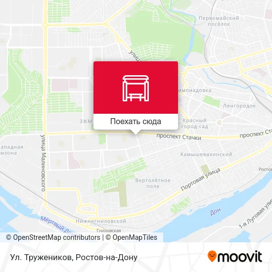 Карта Ул. Тружеников