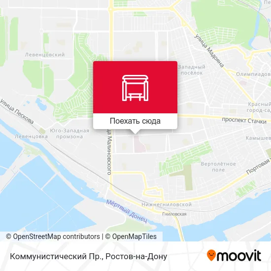 Карта Коммунистический Пр.