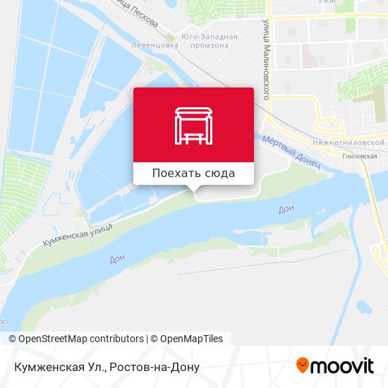 Вы можете спланировать маршрут в Ростове-на-Дону из пункта А в пункт Б с помощью карты