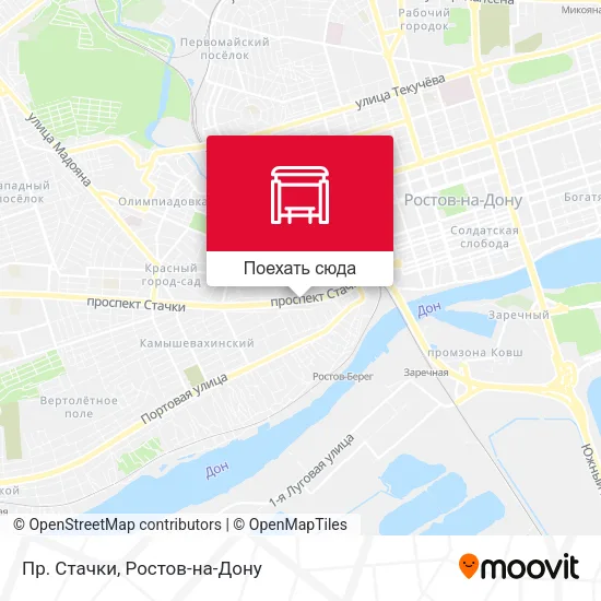 Карта Пр. Стачки