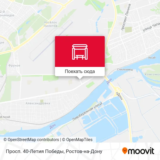 Карта Просп. 40-Летия Победы