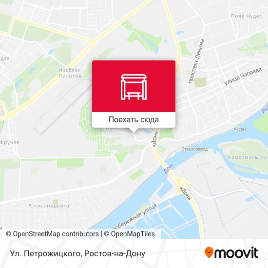 Карта Ул. Петрожицкого