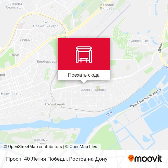 Карта Просп. 40-Летия Победы