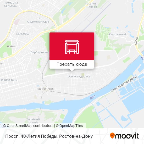 Карта Просп. 40-Летия Победы