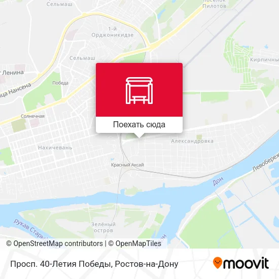 Карта Просп. 40-Летия Победы