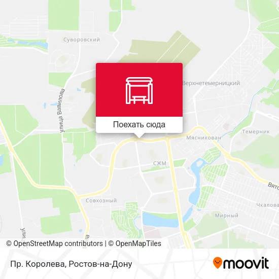 Карта Пр. Королева